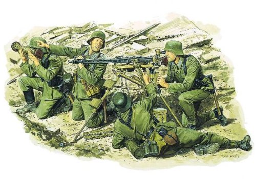 Go to product DRAGON 6064 - 1:35 German MG42 Heavy Machine Gun Team