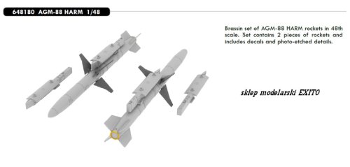 Go to product EDUARD 648180 - 1:48 AGM-88 HARM