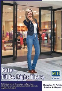 MASTER BOX 24026 - 1:24 Kate - I'll Be Right There