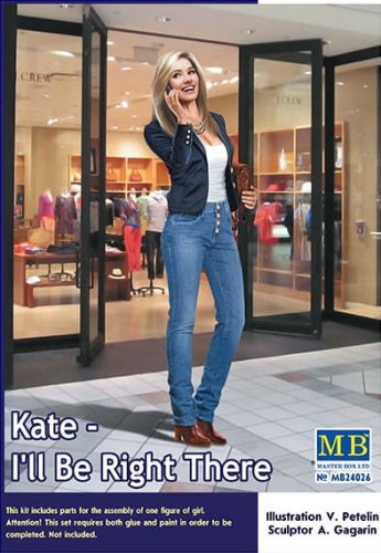 Go to product MASTER BOX 24026 - 1:24 Kate - I'll Be Right There