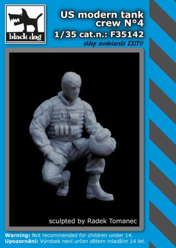 Go to product BLACK DOG F35142 - 1:35 US modern tank crew N°4