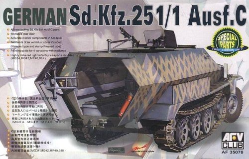 Go to product AFV CLUB 35078 - 1:35 Sd.Kfz. 251/1 ausf.C