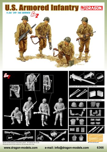 Go to product DRAGON 6366 - 1:35 U.S.Armored Infantry