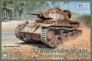 IBG 72036 - 1:72 Stridsvagn M/40L Swedish Light Tank
