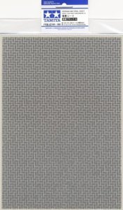 TAMIYA 87169 - Diorama Material Sheet - Gray Brickwork A