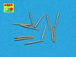 ABER 1:700L-19  - 1:700 Set of 16 pcs 105 mm SFLAK barrels used in C/37 mount for German ships