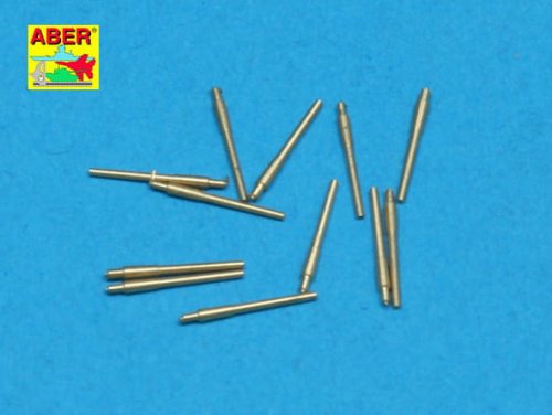 Go to product ABER 1:700L-19  - 1:700 Set of 16 pcs 105 mm SFLAK barrels used in C/37 mount for German ships