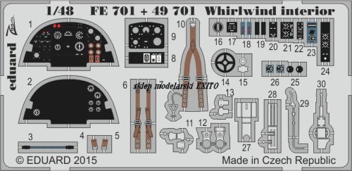 Go to product Eduard 49701 - 1:48 Whirlwind