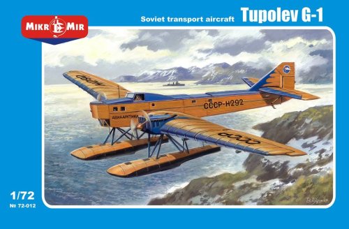 Go to product MIKROMIR 72012 - 1:72 Tupolev G-1