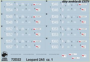 TORO MODEL 72D22 - 1:72 Leopard 2A5 in Polish service 34th Armoured Cavalry Brigade vol.1