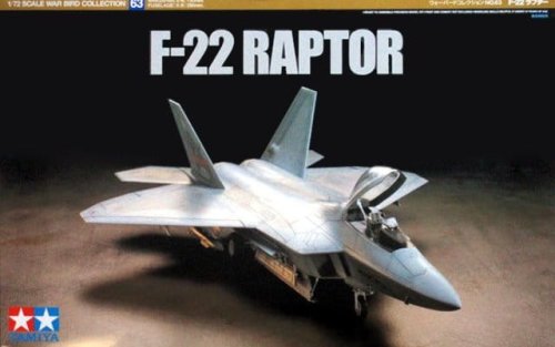 Go to product TAMIYA 60763 - 1:72 F-22 Raptor