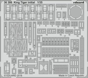 EDUARD 36386 - 1:35 King Tiger initial