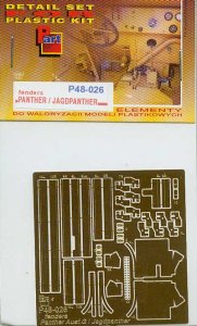 PART P48026 - 1:48 Panther/Jagdpanther fenders