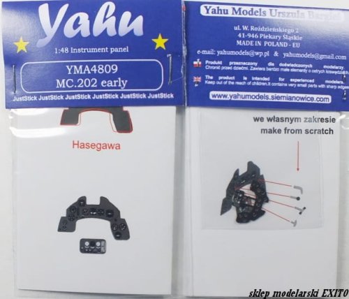 Go to product YAHU YMA4809 - 1:48 MC.202 early - Instrument Panel
