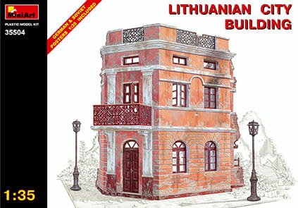 Go to product MINIART 35504 - 1:35 Lithuanian City Building