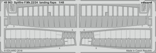 Go to product EDUARD 48963 - 1:48 Spitfire F.Mk.22/24 landing flaps