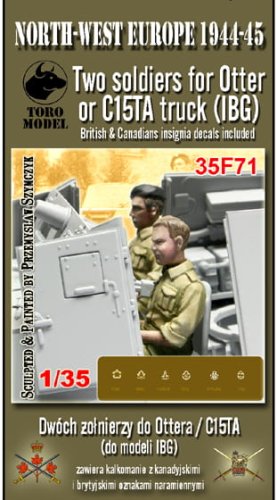 Go to product TORO MODEL 35F71 - 1:35 NWE 1944-45 Two soldiers for Otter or C15TA truck
