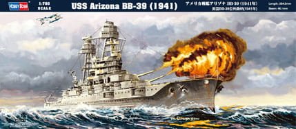 Go to product HOBBY BOSS 83401 - 1:700 USS Arizona BB-39 (1941)