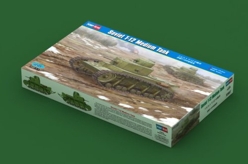 Go to product HOBBY BOSS 83887 - 1:35 Soviet T-12 Medium Tank