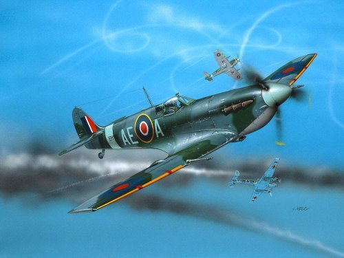 Go to product REVELL 64164 - 1:72 Supermarine Spitfire Mk V
