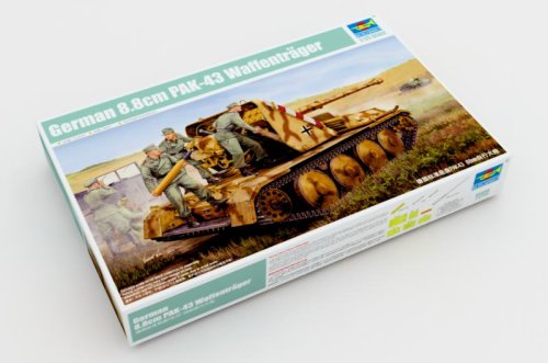Go to product TRUMPETER 05550 - 1:35 German 8.8cm PAK-43 Waffentrager