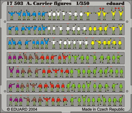 Go to product EDUARD 17503 - 1:350 Air.Carrier Figures present