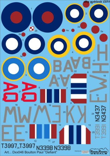 Go to product MODELMAKER D48046 - 1:48 Boulton Paul Defiant
