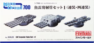 FINE MOLDS WA20 - 1:700 IJN Torpedo Tube set for model kits  1