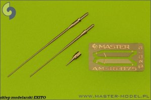 MASTER AM-48-075 - 1:48 SAAB JAS-39 Gripen Pitot tubes and AoA probe