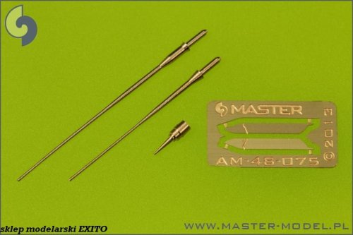 Go to product MASTER AM-48-075 - 1:48 SAAB JAS-39 Gripen Pitot tubes and AoA probe