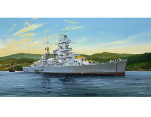 TRUMPETER 05317 - 1:350 German Cruiser Admiral Hipper 1941