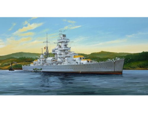 Go to product TRUMPETER 05317 - 1:350 German Cruiser Admiral Hipper 1941