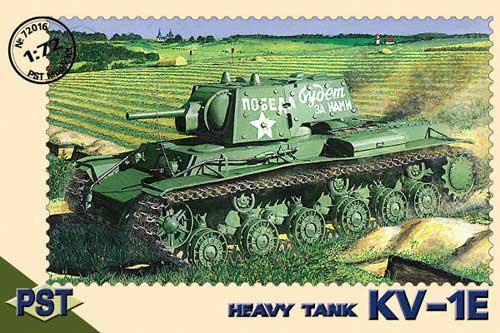 Go to product PST 72016 - 1:72 KV-1E Heavy Tank