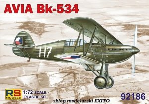 RS MODELS 92186 - 1:72 Avia Bk-534