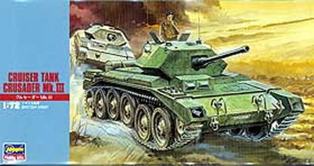 Go to product HASEGAWA MT26 - 1:72 Crusader Mk.II Cruiser Tank