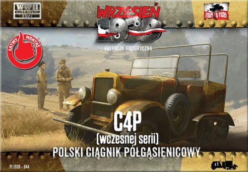 Go to product FIRST TO FIGHT 044 -  Wrzesień 1939 - 1:72 C4P Polish Halftrack Early