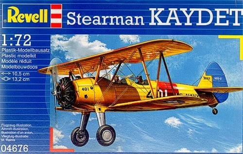 Go to product REVELL 04676 - 1:72 Stearman PT-13 D Kaydet