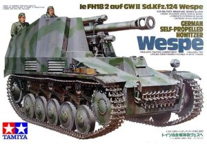 TAMIYA 35200 - 1:35 Sd.Kfz.124 Wespe German Self-Propelled Howitzer