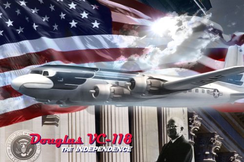 Go to product RODEN 307 - 1:144 Douglas VC-118 "The Independence"