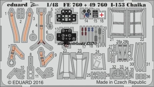 Go to product EDUARD FE760 - 1:48 I-153 Chaika