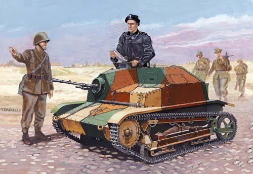 Go to product MIRAGE 354013 - 1:35 TKS-B Tankette