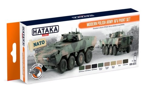 Go to product HATAKA CS72 - Modern Polish Army AFV paint set