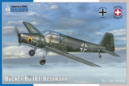 Go to product SPECIAL HOBBY 48120 - 1:48 Bucker Bu 181 Bestmann