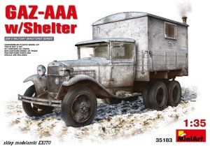 MINIART 35183 - 1:35 GAZ-AAA with Shelter
