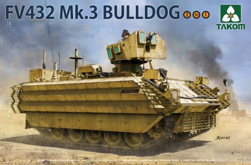 Go to product TAKOM 2067 - 1:35 FV432 Mk.3 Bulldog British APC