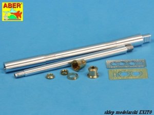 Aber 35L-128 - 1:35 8,8cm PaK 43/1 L/71 metal gun barrel for German Nashorn spg