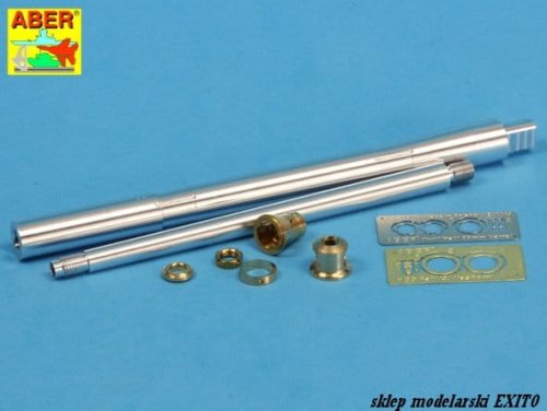 Go to product Aber 35L-128 - 1:35 8,8cm PaK 43/1 L/71 metal gun barrel for German Nashorn spg