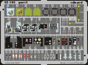 EDUARD 32510 - 1:32 F-18C interior