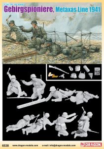 DRAGON 6538 - 1:35 Gebirgspioniere Metaxas Line 1941