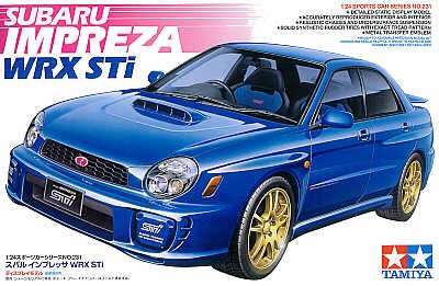 Go to product TAMIYA 24231 - 1:24 Subaru Impreza WRX Sti